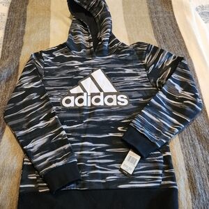 Adidas Young  men long -sleeve Pullover Hoddie size L (14/16)